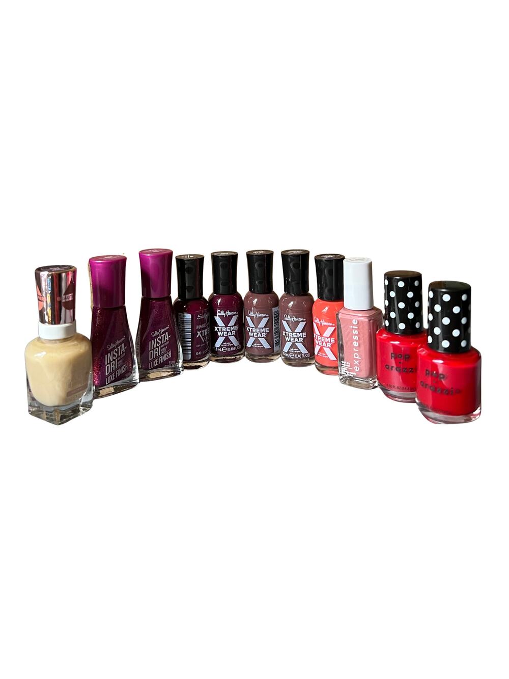 Lot 11 Sally Hansen Hard As Nails/Xtreme/Insta Dri/Expressie, Pop.arazzi